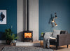 Stovax Futura 5 Wood Burning / Multi Fuel Stove Freestanding Top Flue Exit