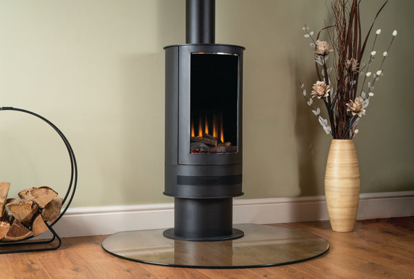 British Fires Ashurst Electric Fire Pedestal Base