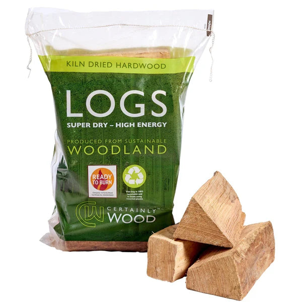 Premium Kiln Dried Logs Handy Bag x 10