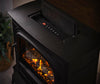 British Fires Hinton Cast Iron Electric Stove, hidden contyrol panel