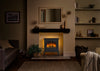 British Fires Hinton Cast Iron Electric Stove, optional LED effect backlighting