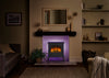 British Fires Hinton Cast Iron Electric Stove, LED effect backlighting optional