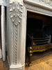 Large Acanthus leaf corbels above stop ended fluting, all resting on moulded foot blocks