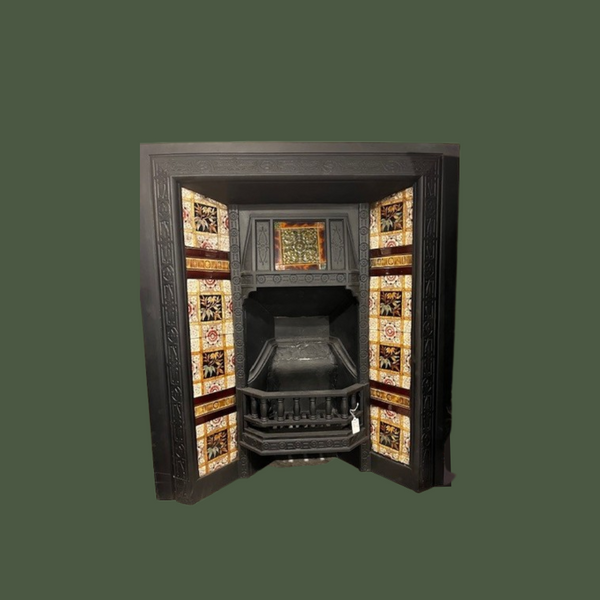 Original Victorian Tiled Insert