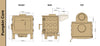 Ekol PumpkinPie Core Dimensions