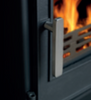 ACR Earlswood III multi fuel stove door handle detail
