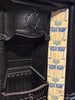 Beautiful Blue Flower tube lined tile set are handpainted. The crazing that appears in the glaze is a natural characteristlc.