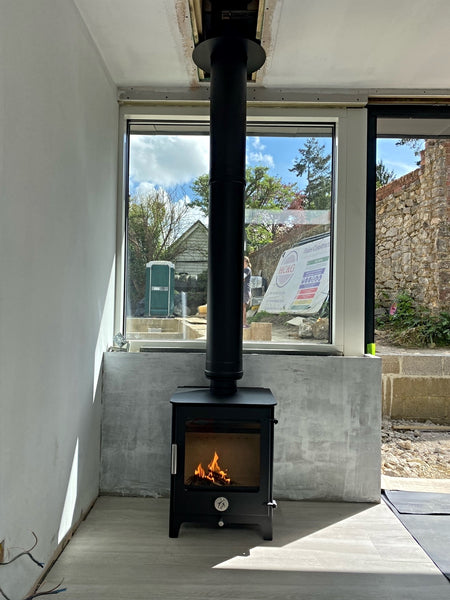 High Performance Chilli Penguin Stock CUBE Eco Stove & Twinwall System