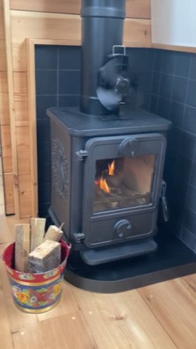 The Morso Squirrel 1412 Stove on Board a Narrowboat