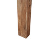 The New England Wooden Surround in Natural Solid Acacia, Bottom Leg Detail