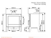 Stovax Futura 5 Wood Burning / Multi Fuel Stove Specs