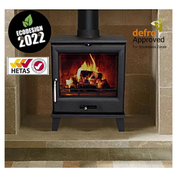 SALE OFFER Oakleaf Stoves Cedar 5kW Widescreen Multifuel Free Standing Stove