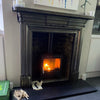 A stunning Original Cast Iron Fireplace Surround with Bevel Detailing