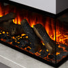 British Fires New Forest 870 electric Slate Fuel Bed 