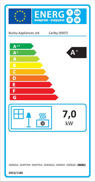 Burley Carlby 9307-C (EcoDesign Ready) - Wood Burning Stove – Westcombes