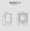 Saltfire Bignut 5's dimensions