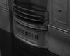 The Bella Combination cast iron fireplace in the Art Nouveau style.