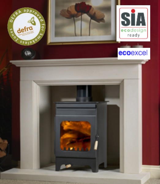 Burley Hollywell 9105 (EcoDesign Ready) - Wood Burning Stove