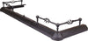 Spiral Twist Hearth Fender - All Black