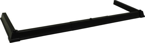 Classic Base Hearth Fender - All Black