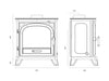 Capital Fireplaces The Avebury Eco - Multi Fuel Stove