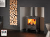 Capital Fireplaces The Bassington Eco - Standard Leg Multi Fuel Stove