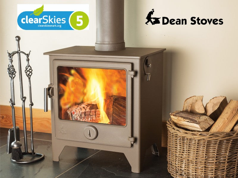 Dean stoves Dartmoor 8 Eco - Mushroom