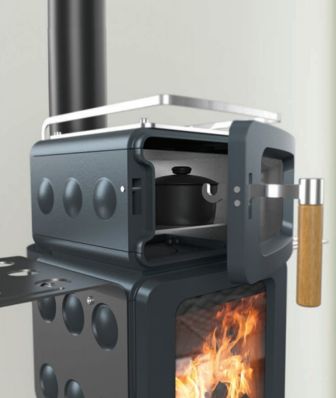 Ekol Apple Pie - Baked Apple Stack Wood Burning Stove – Westcombes