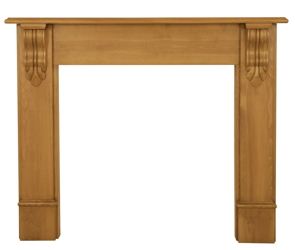 The Edinburgh Corbel  Wooden Fireplace Surround