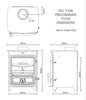 FDC 5 Eco Multi Fuel Stove