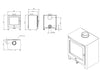 HETA Ambition 8 Eco - Wood Burning Stove