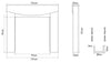 The Hardwick wooden fireplace surrounds specifications