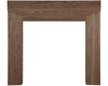 The robust Hardwick solid oak surround boasts a rich, luxurious grain pattern