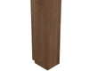 The Kedleston wooden fireplace surround's waxed solid oak leg detail  highlights the  rich, warm glow, enhancing the wood's natural luster and offering added protection against wear and tear.