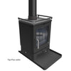 Showing the Saltfire Peanut 3 Marine Low Top Flue Outlet