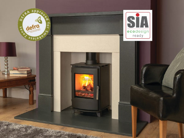Pevex Newbourne 35FS  Direct Air Supply Ecodesign Freestanding - Wood Burning Stove