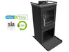 Saltfire Peanut 3 Marine Tall with modular log store base