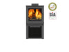 ACR Woodpecker WP4LS Eco Wood Burning Stove - Integral Log Store