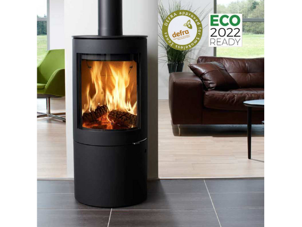Westfire Uniq 26 Ecodeisgn Wood Burning Stove in Black