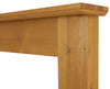 The Wexford Waxed Solid Pine finish Fireplace Surround showcasing the mantel detailing