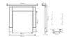 The Alice Cast Iron Fireplace Surround
