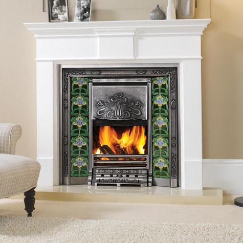 Art Nouveau Tiled Convectors