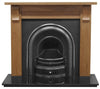 The Beckingham's large exterior frame combines with a smaller interior curve to frame an eccentrically patterned arch.