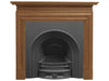The Collingham Cast Iron  Arched Fireplace Insert