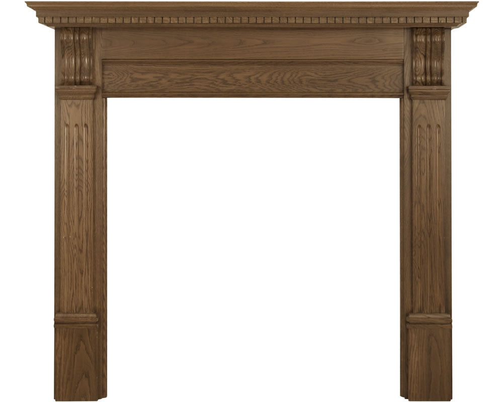 The Corbel Wooden Fireplace Surround