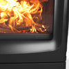 Saltfire Bignut 5's  huge viewing window for superb views of the fire
