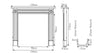 The Regent Cast Iron Fireplace Surround