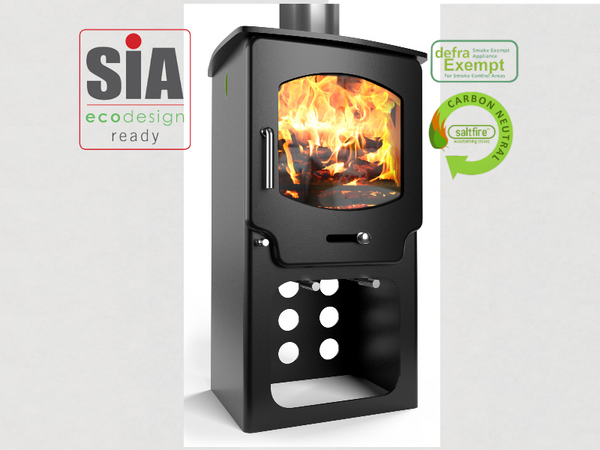 The Saltfire Scout Tall Multi Fuel Stove