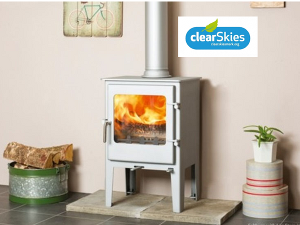 Town & Country Saltburn ECO Smoke Control Multi Fuel Stove with Log Store