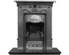 The Tulip Combination cast iron fireplace in the Art Nouveau style. In Hand Burnished with classically simplistic design.